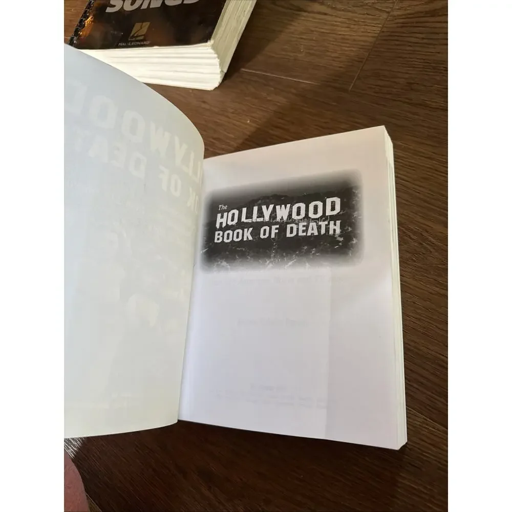 The Hollywood Book Death James Robert Parish True Crime Pop Culture Movie Stars